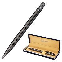 Ручка подарочная шариковая GALANT NUANCE , корпус оружейный металл, детали оружейный металл, узел 0,7 мм, синяя | код 143508 | GALANT