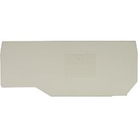 Крышка боковая, для клемм WKFN 6 D1/2..., цвет: серый | код 07.313.0655.0 | Wieland