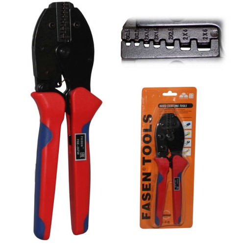 Мини-кримпер для обжима кабельных наконечников FASEN FSE-26TW | код 111031 | Fasen Мини-кримпер для обжима кабельных наконечников FASEN FSE-26TW | код 111031 | Fasen