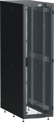 ITK LINEA S Шкаф серв. 19 42U 600х1000мм перф. дв. черный | код LS05-42U61-2PP | ITK by IEK