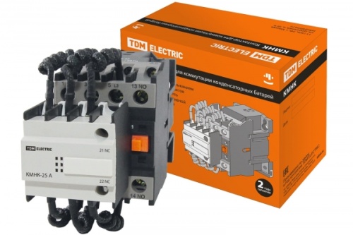 Контактор КМНК-60-230.Б 60кВАр 2НО 1НЗ TDM | код SQ2103-0008 | TDM Контактор КМНК-60-230.Б 60кВАр 2НО 1НЗ TDM | код SQ2103-0008 | TDM