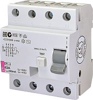 Реле дифференциальное (УЗО) EFI-4 63/0,3 тип AC (10kA) | код 002064144 | ETI