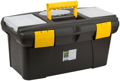 Ящик для инструмента пластик. 19дюйм ( 490х275х240мм ) FIT 65573 фото 2