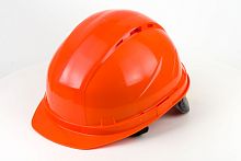 Каска защитная RFI-3 BIOTT RAPID оранжевая универсальная защитная и ДЛЯ РАБОТ НА ВЫСОТЕ, соответствует требованиям приказа 782н от 16.11.20, п.139, с 4-х точечным подбородочным ремнем с креплением к корпусу, плавная регули | код 72714 | РОСОМЗ