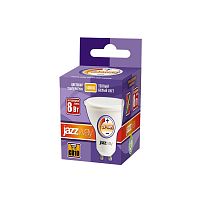 Лампа светодиодная LED 8Вт GU10 3000K диммируемя Jazzway | код 5035898 | JazzWay