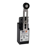 Выключатель концевой OptiLiS D4N-412G рычаг регулируемый с роликом пластиковым EN 50047 XCKN2145P20 | код 365310 | КЭАЗ