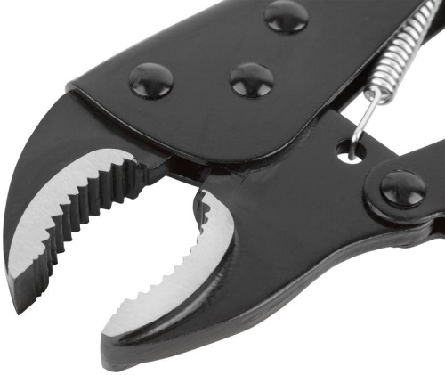 Зажим ручной с фиксатором тип WR черненый 250 мм | код 52713 | FIT фото 5