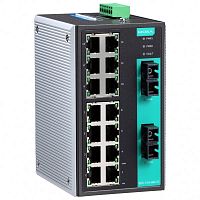 Коммутатор EDS-316-MM-SC-T Ethernet Switch 14 10/100BaseT(X) ports, 2 multi mode SC, 100Base,t:-40/+75C | код 00-01165424 | MOXA