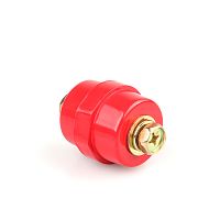 Изолятор SM30 силовой Н30*D27xМ6мм с болтом HLT | код 086-01-11 | HLT