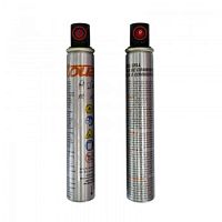 Газовый баллон Toua с красным клапаном. Длина 165 мм. | код toua-fcr | TOUA