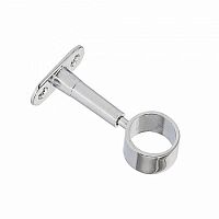 Крепление труб к стене регулируемое проходное, хром (1 шт) - пакет Tech-Krep | код 127436 | Tech-KREP