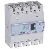 Автоматический выключатель DPX3 250 - термомагнитный расцепитель - 70 кА - 400 В~ - 4П - 160 А | код. 420617 | Legrand 