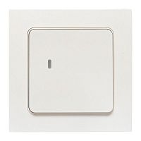 Умный беспроводной выключатель Стокгольм 1-кл белый Zigbee EKF Сonnect | код RCV-ST1-WS-ZB | EKF