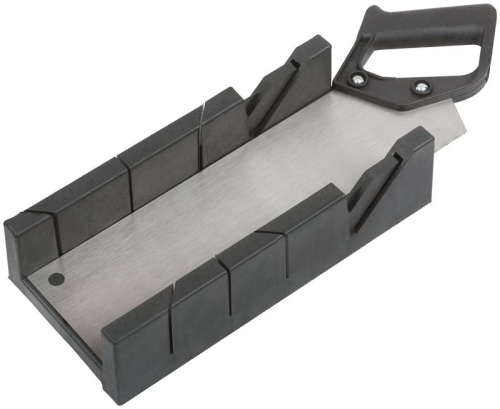 Стусло пластиковое черное с пилой 350мм FIT 41265 фото 2