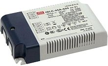 Источник питания AC-DC, 44.8Вт, вход 90…295В AC, 47…63Гц/125…417В DC, ККМ, выход 19…32В/1400мА, изоляция 3750В AC, в кожухе 120х75х25, -20…+80С (корпус), димминг 0...10 В/ШИМ, доп. выход 12В/50 мА | код IDLC-45A-1400 | MeanWell