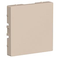 ATLASDESIGN ЗАГЛУШКА без суппорта для многопостовых рамок, ПЕСОЧНЫЙ | код ATN001209 | Systeme Electric