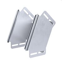 Угол вертикальный внешний 45 градусов Стандарт INOX (AISI 316) 150х100 Промрукав | код PR16.2933 | ПРОМРУКАВ