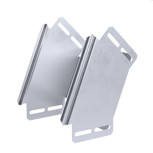 Угол вертикальный внешний 45 градусов Стандарт INOX (AISI 316) 150х100 Промрукав | код PR16.2933 | ПРОМРУКАВ