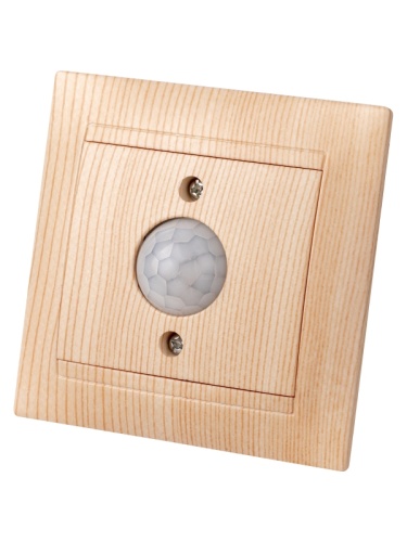 Выключатель с датчиком движения 1А сосна Лама TDM | код SQ1815-0348 | TDM