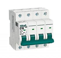 Авт. выкл. без теплозащиты 4P 16А х-ка C 6кА ВА-103M | код 12529DEK | DEKraft