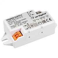 Блок питания ARV-SN12012-C (12V, 1A, 12W) (ARL, IP20 Пластик, 3 года) | код 020426(1) | Arlight