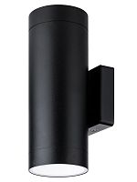 Светильник настенный LED, Тубо, 2х6 Вт, 4000 К, H252 мм, алюм./черн., вверх/вниз, IP65, TDM | код SQ0345-1087 | TDM