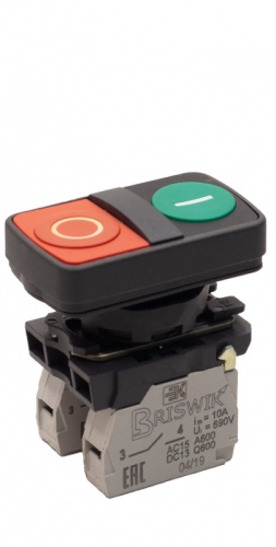 Выключатель Briswik КМЕ 8602м зел-красн IP65 УХЛ3 10А 0но+2нз | код aB-FB-5Ai-0623 | Briswik Выключатель Briswik КМЕ 8602м зел-красн IP65 УХЛ3 10А 0но+2нз | код aB-FB-5Ai-0623 | Briswik