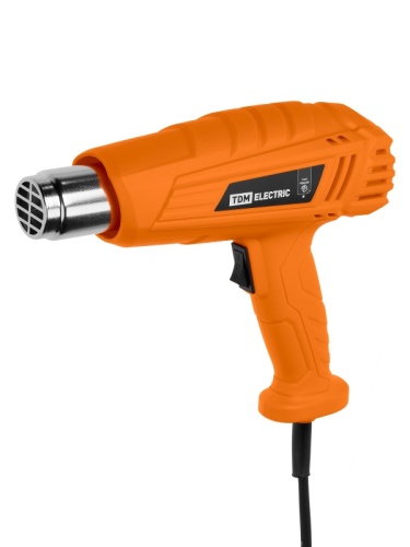 Технический фен ТФ-03, 2000 Вт, 2 режима, 350/600 °C, 300/500 л/мин, Гранит TDM | код SQ1029-0103 | TDM