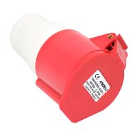 Розетка переносная AM-223 32A 220V~250V 2P+E IP44 (ANDELI) | код ADL13-028 | ANDELI