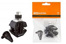 Зажим герметичный для ответвления от неизол. проводника ЗГОНП 16-120/16-35 (N640) рознич. упак. TDM | код SQ0412-1009 | TDM