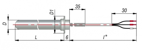 Термопреобразователь сопротивления ДТС114-РТ100.В3.100/1 | код 128839 | ОВЕН Термопреобразователь сопротивления ДТС114-РТ100.В3.100/1 | код 128839 | ОВЕН