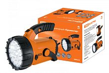 Фонарь светодиод. Прожектор, аккум. 23+18 LED, поворот. ручка и подставка, 28 лм/Вт, TDM | код SQ0350-0036 | TDM