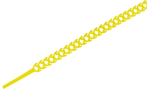 Стяжка универсальная многоразовая RS 10х300мм желтая (20шт/упак) | код UHH55-010-300-020-K05 | IEK