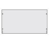 Панель сплошная 19 высота 9 U для шкафов CAE/CQE | код R5PRK9 | DKC