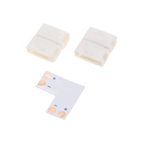 Коннектор L-образный для светодиодной ленты SMD 10мм REXANT | код 148-118 | REXANT