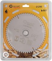 Диск пильный по дереву с тефлоновым покрытием 60Т, Profi plus, 210x1,5/2,2x32/30/25,4/20 мм | код 75-21060Т | FIT