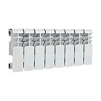 Радиатор SIMPLE L биметаллический 200 14с 1008Вт | код FB-F200B/14 L | VALFEX