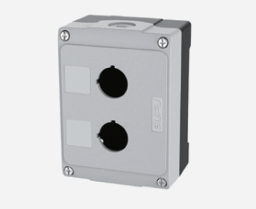 TS2813 Блок управления TS2 пустой, тип F1, 3 отверстия, серо-черн., шт | код TS2813 | SUPU