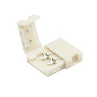 Коннектор стыковочный для одноцветных светодиодных лент шириной 8 мм LAMPER | код 144-015 | LAMPER