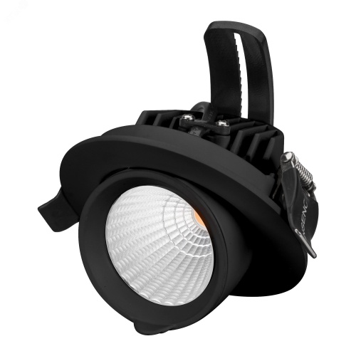 Светильник LTD-EXPLORER-R100-12W Day4000 (BK, 38 deg, 230V) (, IP20 Металл, 3 года) | код 34520 | Arlight