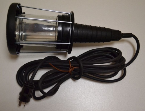 Светильник переносной НРП 60вт 12/24/36/42в 15м IP54 с решеткой | код 42028 | Переноска Светильник переносной НРП 60вт 12/24/36/42в 15м IP54 с решеткой | код 42028 | Переноска