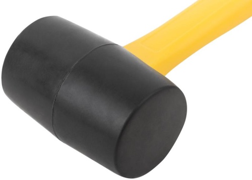 Киянка 80мм 900г фибергласовая ручка резинов. FIT 45515 фото 5