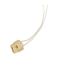 Цоколь "патрон" G9 с проводом 15 см бел. с этикеткой | код 11-8879 | Rexant