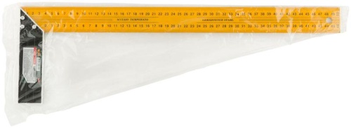 Угольник столярный усиленный 500мм желт. FIT 19445 фото 3 Угольник столярный усиленный 500мм желт. FIT 19445 фото 3