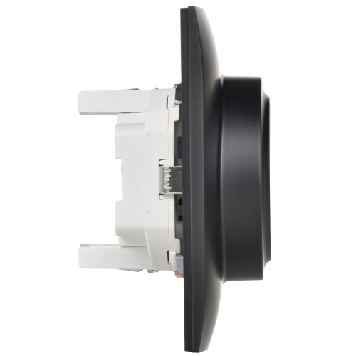 SKANDY Розетка 2-местная с заземлением без защитных шторок 16А в сборе SK-R08Bl черный IEKновинка | код SK-R21-16-K02-F | IEK фото 5