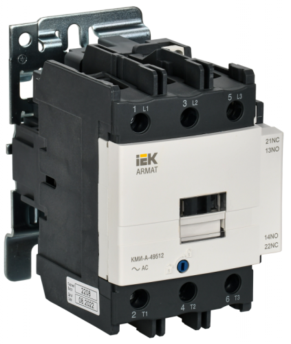 ARMAT Контактор КМИ-А-49512 LC1D 95А 48В/АС3 1НО/1НЗ IEK | код AR-ACC-41-095-048-11 | IEK