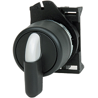 Переключатель на 2 положения с возвратом длинная ручка, синий | код ASLB4D2 | DKC