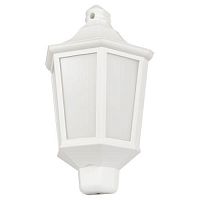 Садово-парковый светильник НБУ 60Вт 06-60-003 Ника белый матовый | код Б0061160 | ЭРА