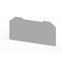 450 390, Концевой сегмент на клеммники AVK Y4A, (серый), NPP_AVK Y4A | код 0.0.0.4.50390 | KLEMSAN