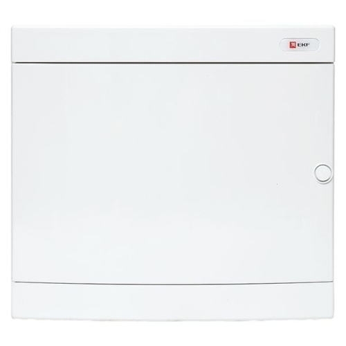 Щит распределительный навесной Unix белая дверь 2х18 модулей IP40 EKF PROxima | код ux-2x18-nw | EKF фото 3